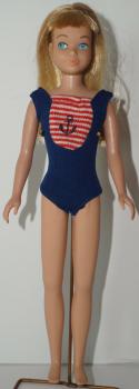 Mattel - Barbie - Bendable Leg Skipper - Blonde - Doll
